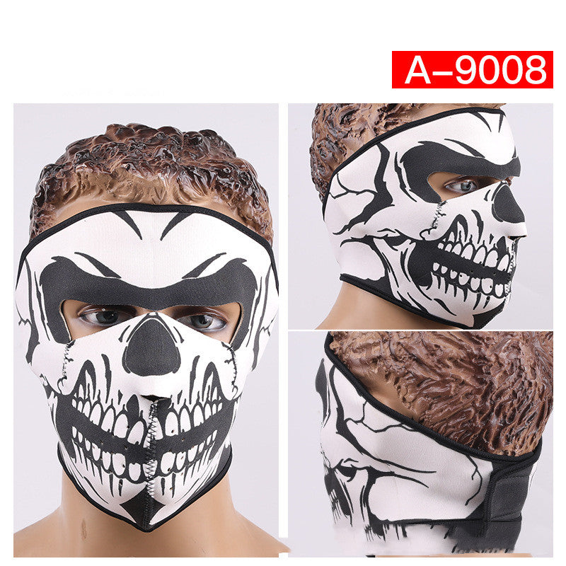 Outdoor Sports Cycling Mountaineering Skiing Halloween Skull Mask