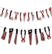 Halloween Horror Party Decoration Blood Handprint Letters