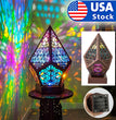 3D Colorful Bohemian LED Night Light Polar Star Starry Sky Floor Projection Lamp