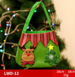 Christmas Gift Portable Brushed Gift Bag