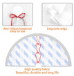Fringed Edge Christmas Tree Padded Apron
