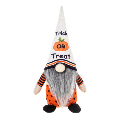 Halloween Faceless Doll Bat Pumpkin Standing Doll