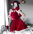 Sexy Halloween Costume Cos Maid Girl