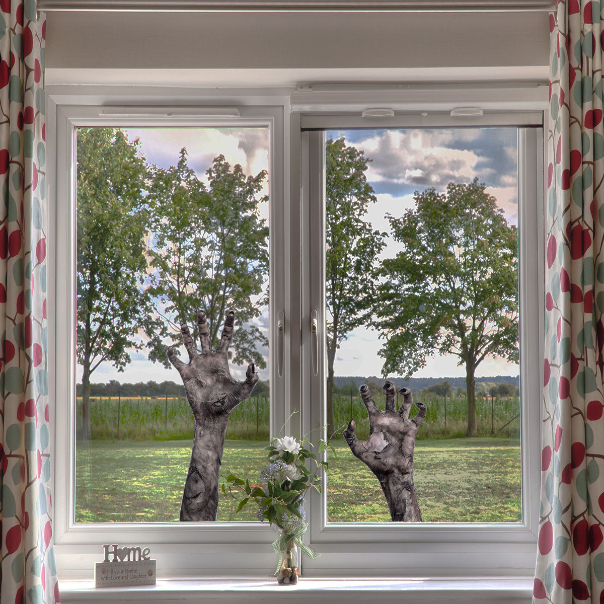 Creative Ghost Hand Halloween Wall Sticker