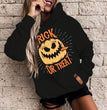 Women's Halloween Pumpkin 3D Print Casual Hoodie