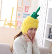 Orange Fruit Orange Emoji Pack Mask Headgear Halloween Stage Drama Show Funny Vibrato Funny Headgear