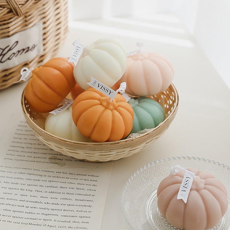 Home Fashion Halloween Simulation Pumpkin Candle