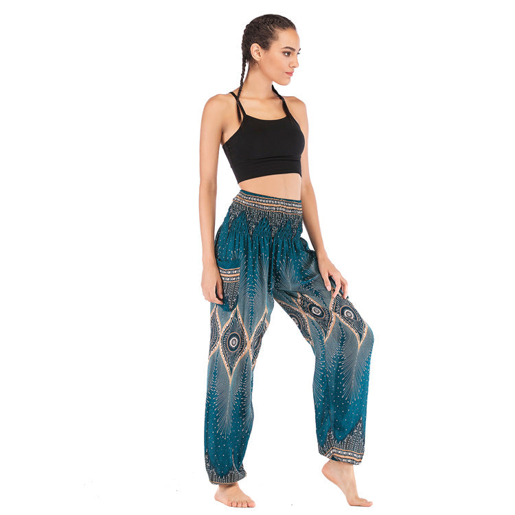 High Waist Bloomers Yoga Casual Pants