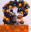 Halloween Balloon Chain Set Spider Skull