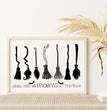 Halloween Vintage Poster Wall Art Canvas