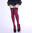 Rainbow Colorful Striped Stockings For Halloween Party