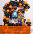 Halloween Balloon Chain Set Spider Skull