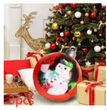 Christmas Ornament Ball Outdoor Pvc 60CM Inflatable Decorated Ball PVC Giant Big Large Balls Xmas Tree Decorations Toy Ball