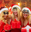 2024 New Year Party Funny Holiday Decorative Glasses Photo Props Glasses Frame