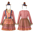 New Children's Halloween Scarecrow Dress