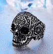 Hip Hop Skull Ring Trendy Men's Personality Ring Punk