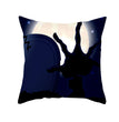 Home Cartoon Halloween Velvet Pumpkin Head Pillowcase