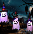 Halloween Holiday Decoration Lanterns Cloth Art Ghost Halloween String Lights