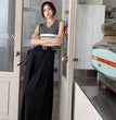 Slimming Temperament Mid-length Large Swing Skirt