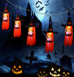 5 String Wizard Hats Halloween Decoration String Lights Horror
