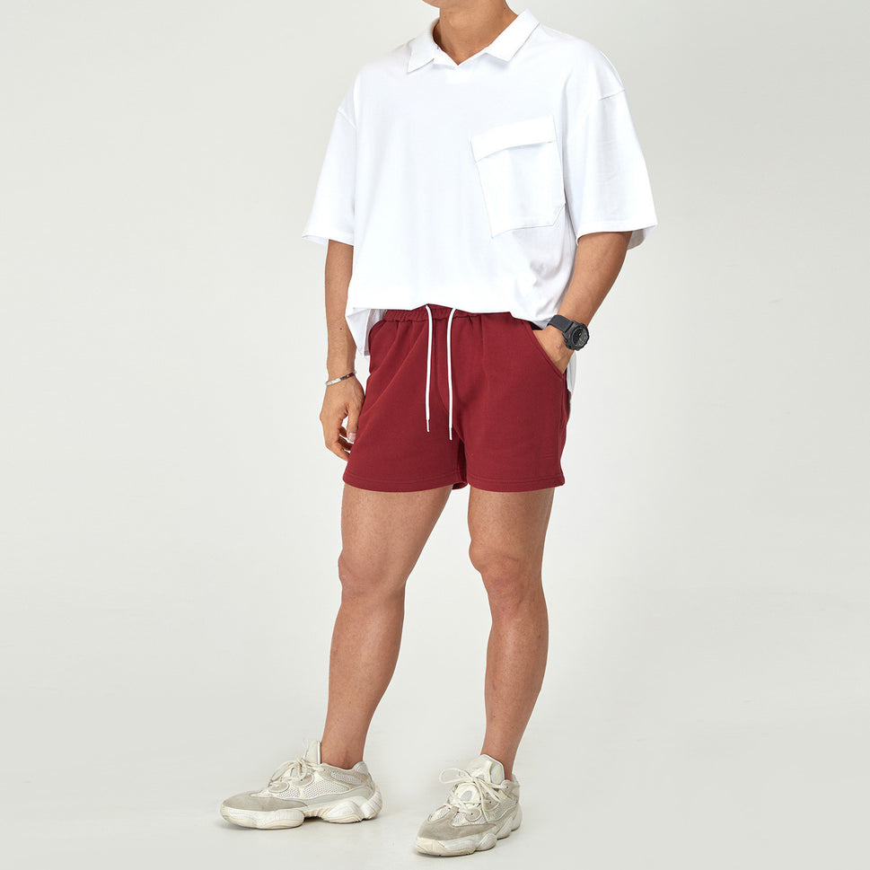Men's Split Casual Stretch Sports Shorts