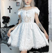 Dark Halloween Gothic Short Dress