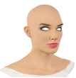 Halloween Cosplay Props Latex Bald Beauty Headgear