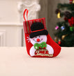 Christmas Decorations Santa Claus Socks Christmas Tree Pendant Christmas Socks Gift Bag Christmas Bag