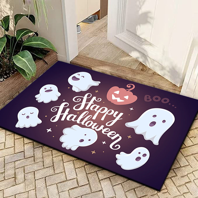 Halloween Themed Atmosphere Decorative Floor Mat