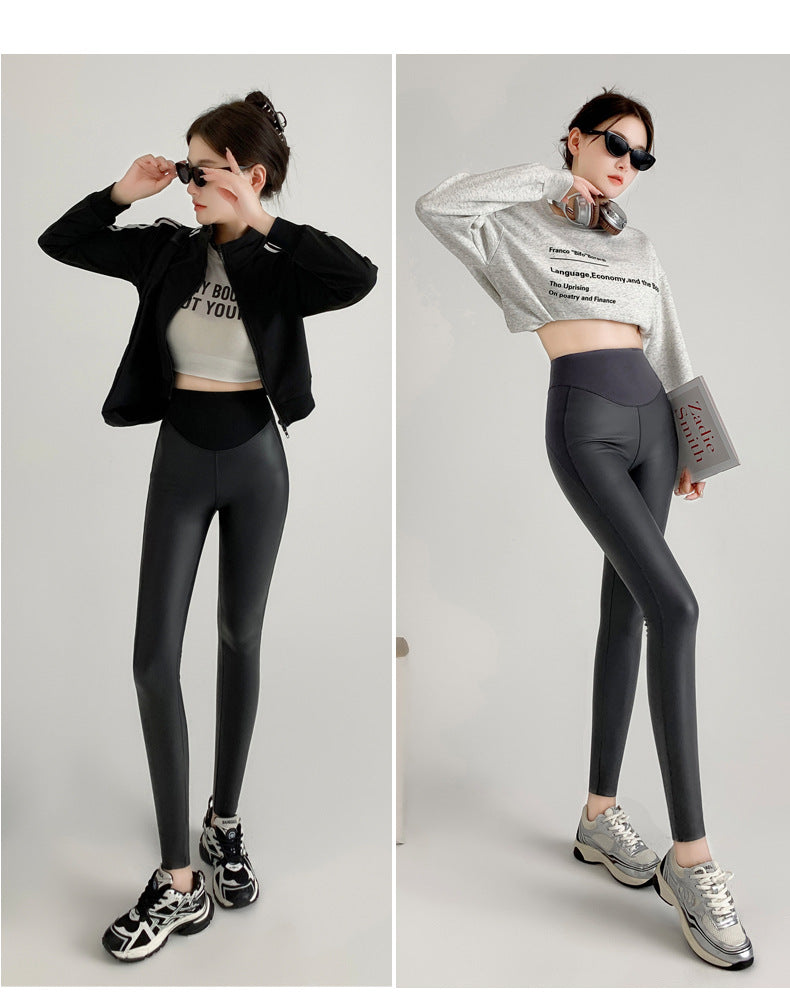 Autumn And Winter High Waist Tight Leggings For Women