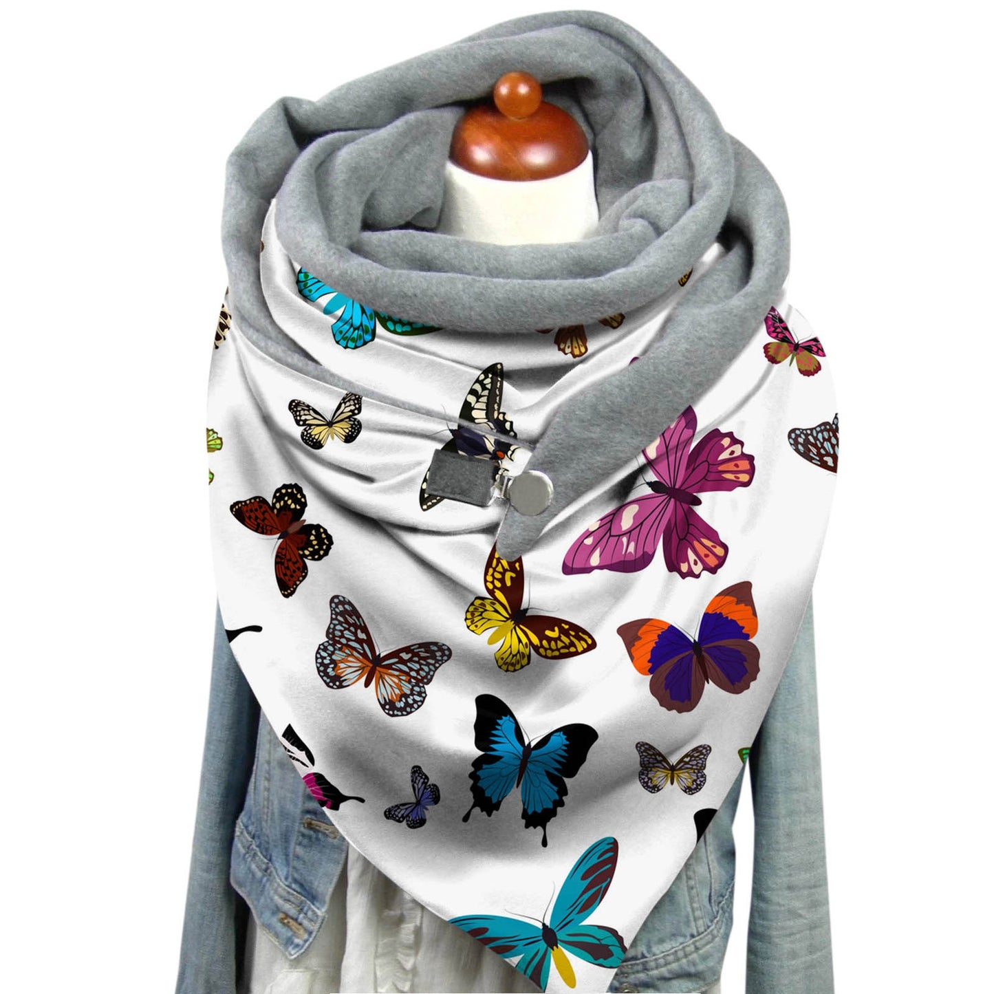 Halloween Fashion Simple And Versatile Thick Shawl