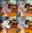 Electroplating Soft Diamond Ring Phone Case Drill Leakage Standard Mobile Phone Case Lens Film