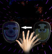 Halloween Children's Decorative LED Light-emitting Mask