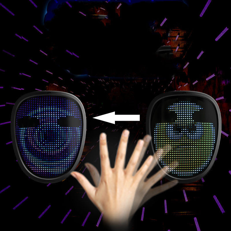 Halloween Children's Decorative LED Light-emitting Mask