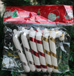 Tri-color 6 Opp Christmas Small Canes