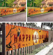 Halloween Product Party Banner Pull Flag Horror Decoration Banner Background