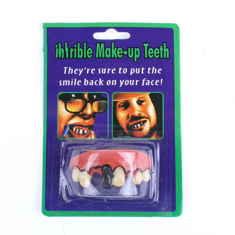 Halloween Decoration Rotten Teeth Dentures Tricky Artificial Dentures