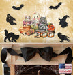 Halloween Wreath Autumn Door Decoration Wall Decoration