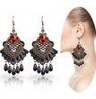 European And American Style Black Clavicle Chain Retro Lace Female V-neck Flower Halloween Series