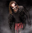 Halloween Horror Half Face Bleeding Mask Headgear