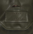 Leather Face Mask Half Face Halloween Party Costume Props