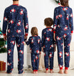 Christmas parent-child long sleeve suit