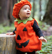 Two-piece Halloween Pumpkin Top Hat