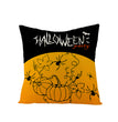 Home Halloween Pumpkin Linen Pillow Cover