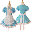 Black and white maid anime costume