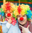 Halloween Children'S Day Performance Props Clown Nose Clown Wig April Fool'S Day Funny Big Nose Red Nose