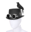 Steampunk crow hat