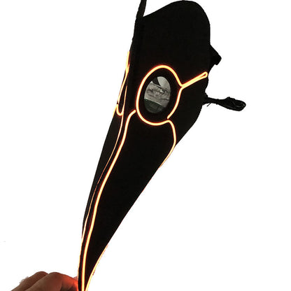 Halloween Mask glowing beak mask