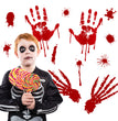 Halloween blood fingermark stickers