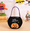 Halloween pumpkin tote bag